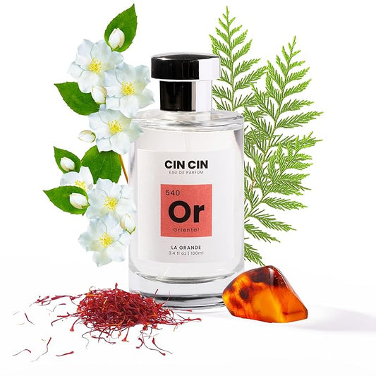 Cin Cin La Grande - Oriental 540 Eau de Parfum 100ml Inspired by M.F.K B.accarat R.ouge 5.40 Perfume for Women and Men - Long-Lasting Fragrance, Paraben-Free, Concentrated & Luxury Scented EDP