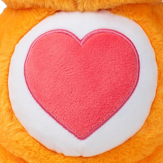 Care Bears 14' Tenderheart Bear Plushie - Medium Size - Orange Plush for Ages 4+ – Perfect Stuffed Animal Holiday, Birthday Gift, Super Soft and Cuddly – For Girls and Boys, Collectors