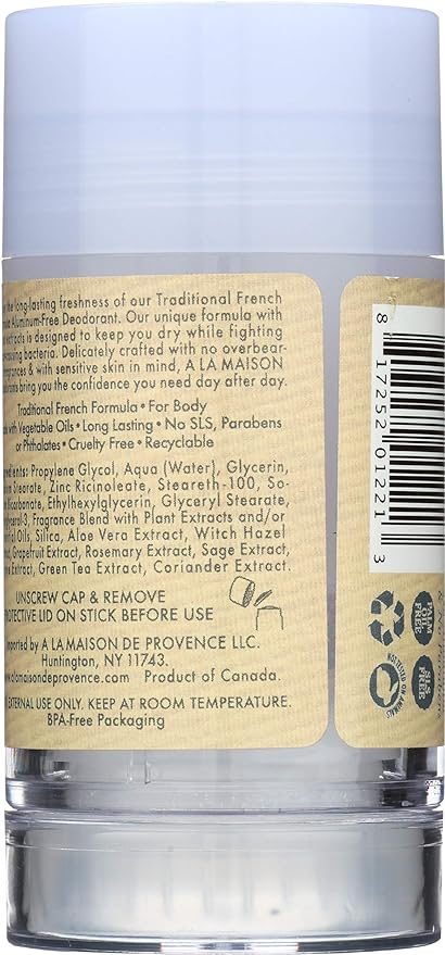 A La Maison Fresh Sea Salt Long Lasting Deodorant By 2.4 Oz