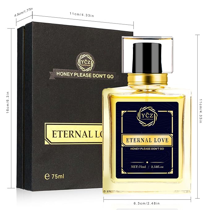 Ycz Carnival Perfume Men Eau de Parfum Spray - Spicy Wood Lasting Vanilla Fragrance-Ideal Long-Lasting Men Perfumes, Carnival Cologne For Special Occasions Daily Elegance, 2.6oz(75ml)