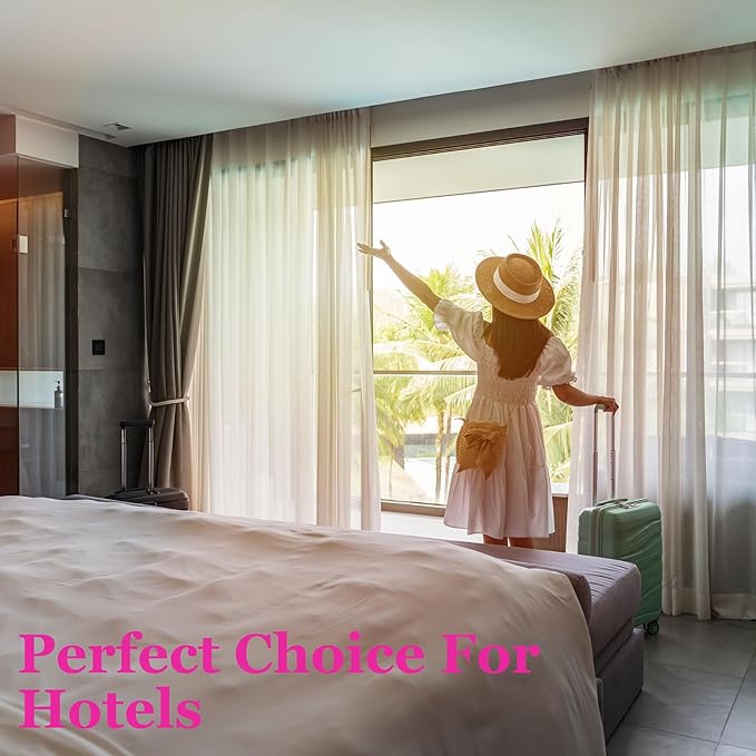 1400-Count Bulk Individually Wrapped Makeup Remover Wipes | Hypoallergenic, Fragrance-Free, Alcohol-Free with Vitamin E | Travel Essentials, Makeup Remover Wipes for Hotels, Airbnb