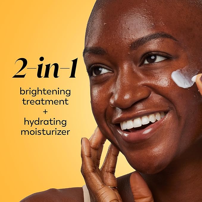 Olay Vitamin C Face Moisturizer, Brightening Cream for Women, Trial Size, Evens Tone, Dark Spot & Hyperpigmentation Reduction, Glowing Skin Care - Niaciniamide, Lactic Acid, 0.5 Oz