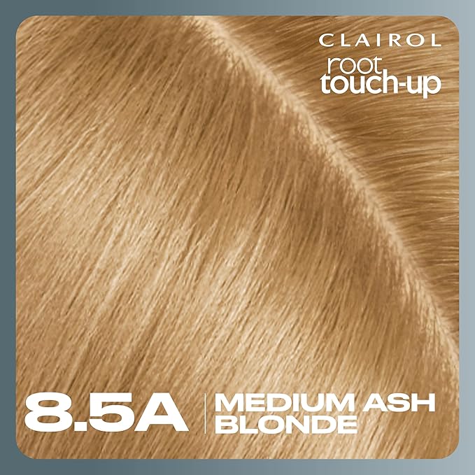 Clairol Root Touch-Up by Nice'n Easy Permanent Hair Dye, 8.5A Medium Champagne Blonde Hair Color, Pack of 1