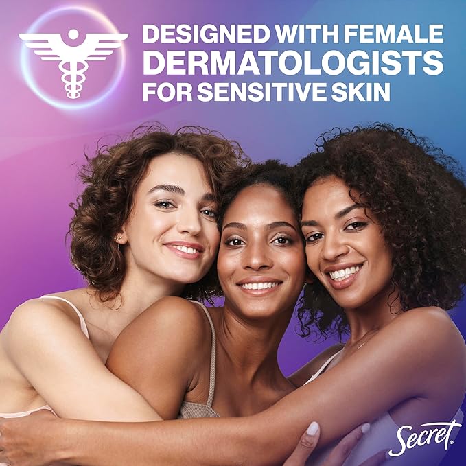 Secret Whole Body Deodorant Spray for Women, Peach & Vanilla Scent, Aluminum Free Deodorant Spray, 72 HR Odor Protection, 3.5 oz