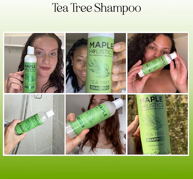 Pure Tea Tree Oil for Hair Skin and Nails - 100% Pure Undiluted Tea Tree Essential Oil with Dropper for Topical Uses Aromatherapy Diffusing and Home and Beauty DIYs - Vegan and Cruelty Free (4 Fl Oz)