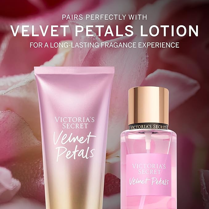 Victoria's Secret Velvet Petals 2 Piece Mini Mist & Lotion Gift Set