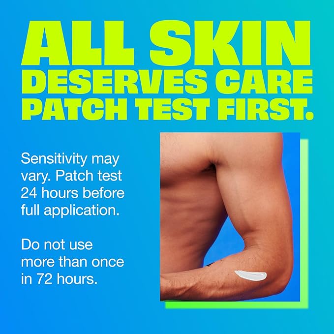 Nair Men Hair Remover Body Cream, Quick and Easy Body Hair Removal Cream for Men, Aloe and Lanolin, Dermatologist Tested, 12 Oz