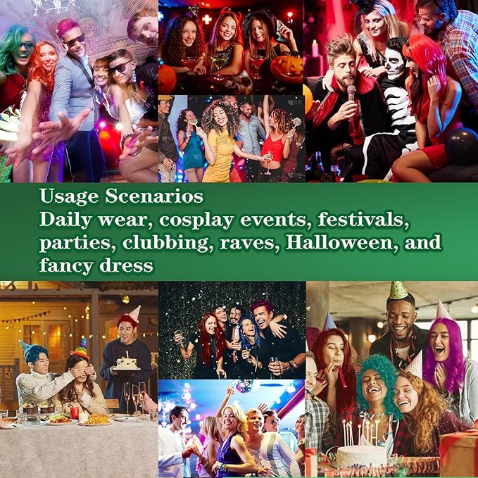 Green Hair Color Wax, Temporary Washable Hair Color Dye for Kids, Temporary Dye Wax Natural Hairstyle Cream Hair Pomades for Women & Men Party Cosplay Halloween