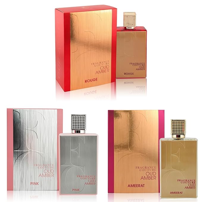 3Pack Men Cologne Oud Amber Series Eau De Parfume Spray with Woody Floral & Fruity Scent Perfume Gift Set Day to Night Luxury Fragrances