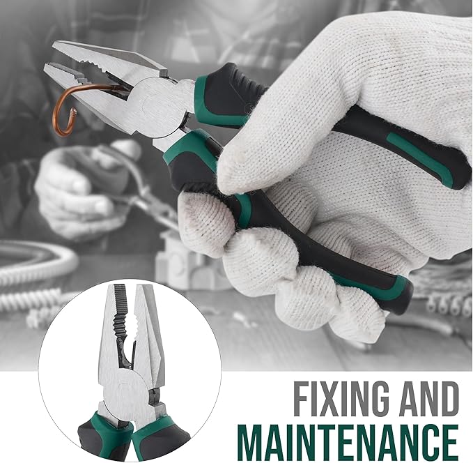 Hi-Spec Small Tool Kit Compact Set for Home and Office DIY, 25-Piece Green Mini Tool Box for Basic Household Repairs, Starter Toolkit in a Portable Toolbox Case.