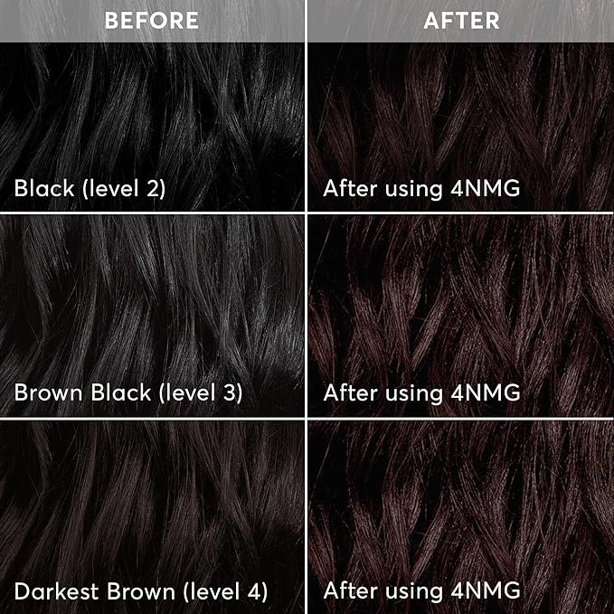 Madison Reed Radiant Hair Color Kit | 4NMG Darkest Chocolate Brown with Warm Mahogany Tones (Bolzano) for 100% Gray Hair Coverage | Dimensional Permanent Hair Dye | PPD-Free & Ammonia-Free | 1 Pack