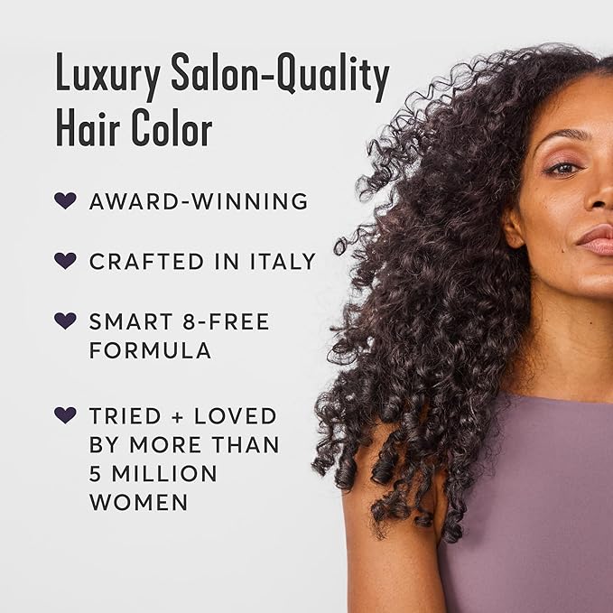 Madison Reed Radiant Hair Color Kit | 2.5NNN Soft Black (Parma Black) 100% Maximum Gray Hair Coverage | Salon-Quality Permanent Hair Dye for Resistant Grays | PPD-Free & Ammonia-Free |2 Pack