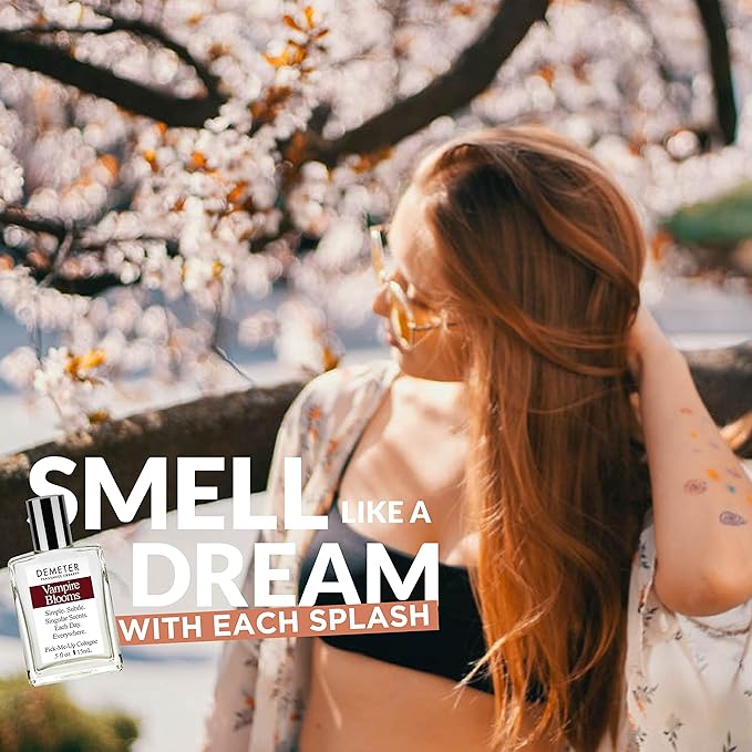 DEMETER Fragrance's Dark Flowers Humongous Miniature Set of 4 - Witching Hour - Dark Roses - Vampire Blooms - Transfixed - Perfume Sampler Set for Women