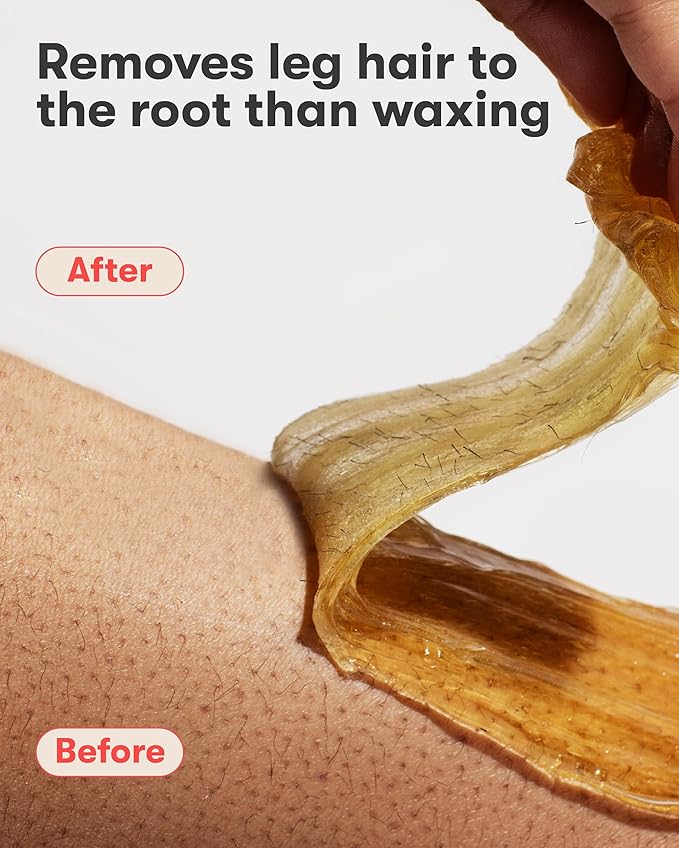 Sugardoh Sugar Waxing Kit for Women As Seen On Shark Tank (Vintage Kit Firm) - Underarms, Bikini, & Beginners - Sugar Wax Hair Removal - Sugaring Tiktok Viral Products - Bikini Wax Kit for Women