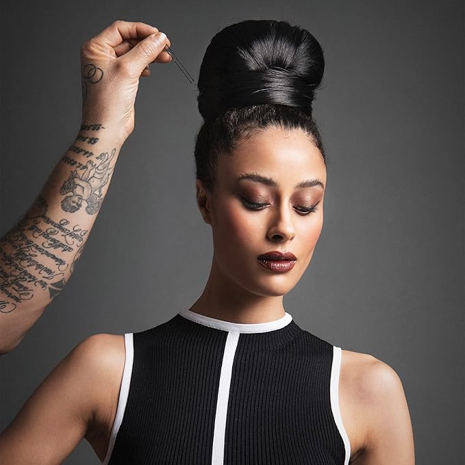 Fromm Style Artistry 1.75" U-shaped Crimped Hair Pins, Matte Blonde, 800 Hair Pins, Secure Hold, Suitable for All Hair Types and Lengths, Hair Accessories for Women