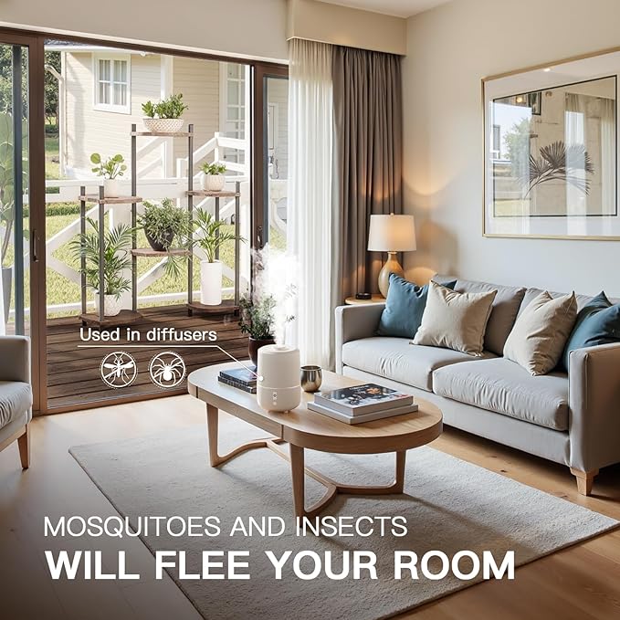 HIQILI Lavender Essential Oil for Diffusers, Aromatherapy, Natural Relaxation, Stress Relief & Sleep Aid, Therapeutic Grade 1 Fl Oz