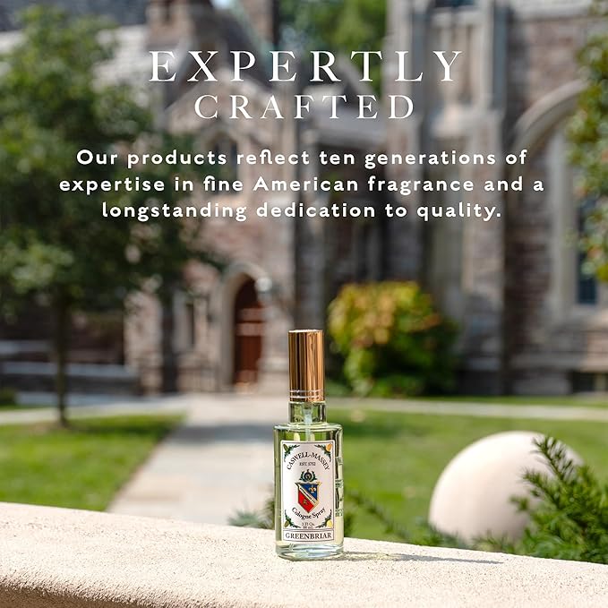 Caswell-Massey Newport Cologne Spray, Scents of Sandalwood, Cedar & Citrus, Fragrance For Men, Made In The USA, 3 Oz