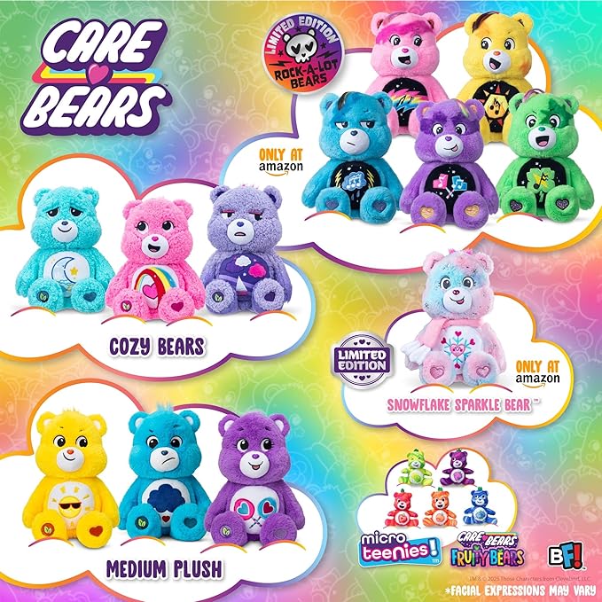 Care Bears 14" - Medium Size Plush - Cozy Togetherness Bear