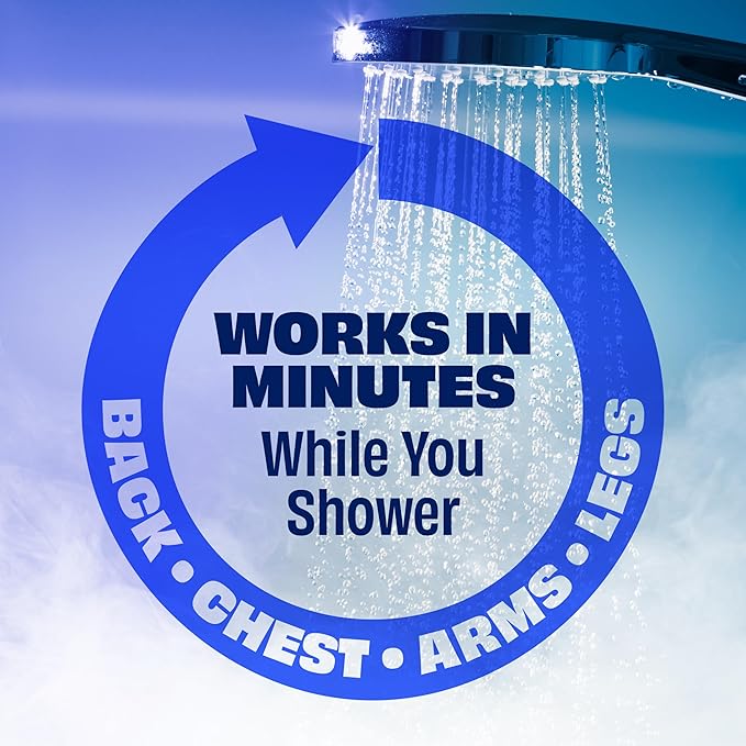 Nair Men Hair Remover Body Cream, Quick and Easy Body Hair Removal Cream for Men, Aloe and Lanolin, Dermatologist Tested, 12 Oz (Pack of 2)