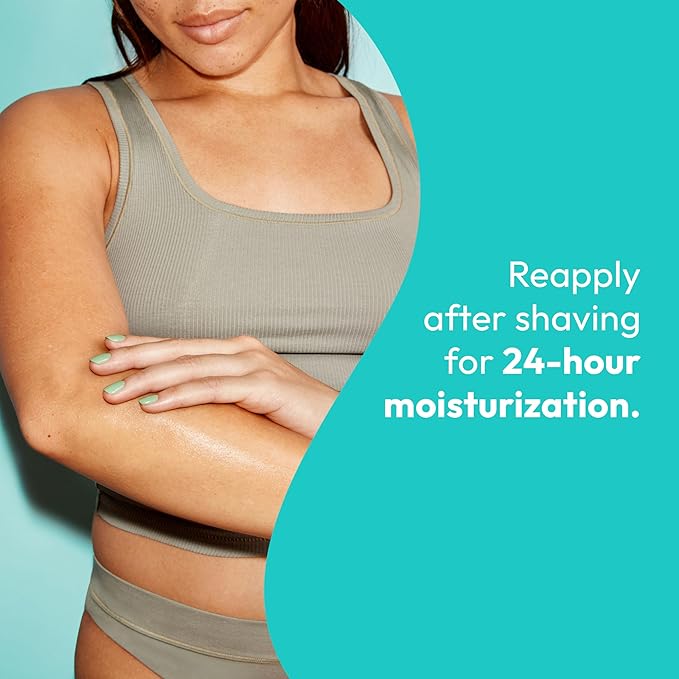 Skintimate 2-in-1 Shave Oil & Moisturizer, Fragrance Free, 7.3oz | Shaving Oil, After Shave for Women Bikini Area Moisturizer with Vitamin E and Aloe, Shaving Cream Alternative, 7.3 fl oz