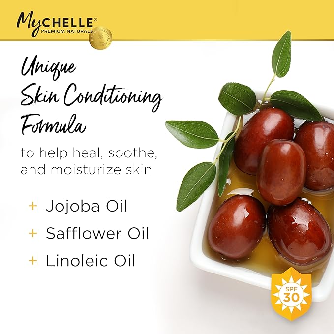 MyChelle Dermaceuticals Sun Shield Clear Spray SPF 30 (6 Fl Oz) - Liquid Zinc Sunscreen Spray with Bentonite Clay and Jojoba - Balances Oil Levels and Conditions Skin - Water Resistant for 80 Minutes