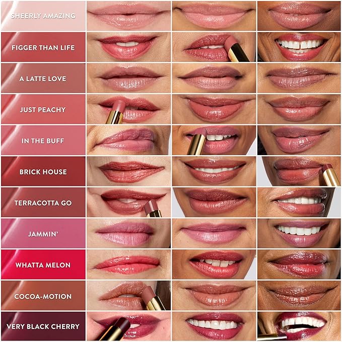 LAURA GELLER NEW YORK Jelly Balm Moisturizing Tinted Lip Balm - Terracotta Go - Hydrating Vitamin E - Semi-Shine Finish