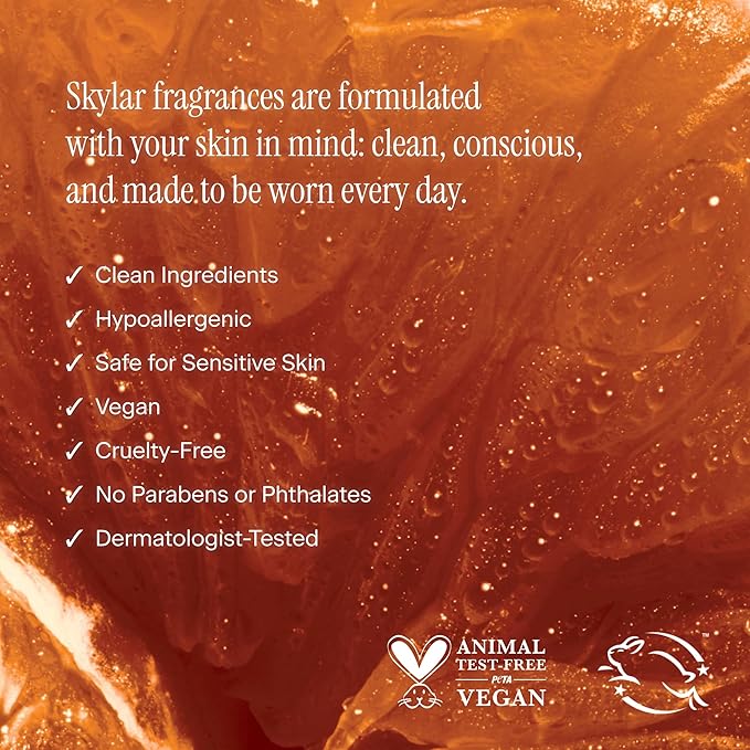 Skylar New Citrus Reverie Eau de Parfum-Hypoallergenic Clean Perfume for Women & Men, Vegan, Safe for Sensitive Skin-Fruity Floral Scents, Madarin, Orange, Pinapple-50mL /1.70 Fl Oz