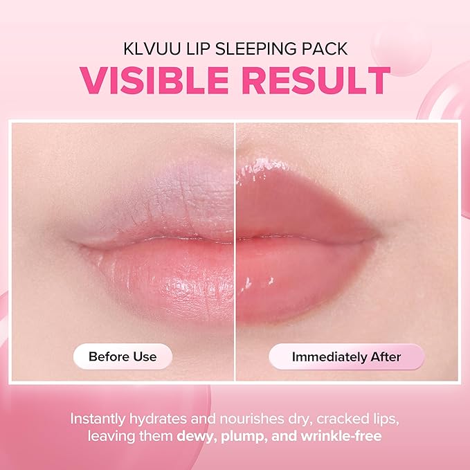 Klavuu Lip Mask Set (3PCS) (Vanilla + Berry + Coconut, 0.7oz)