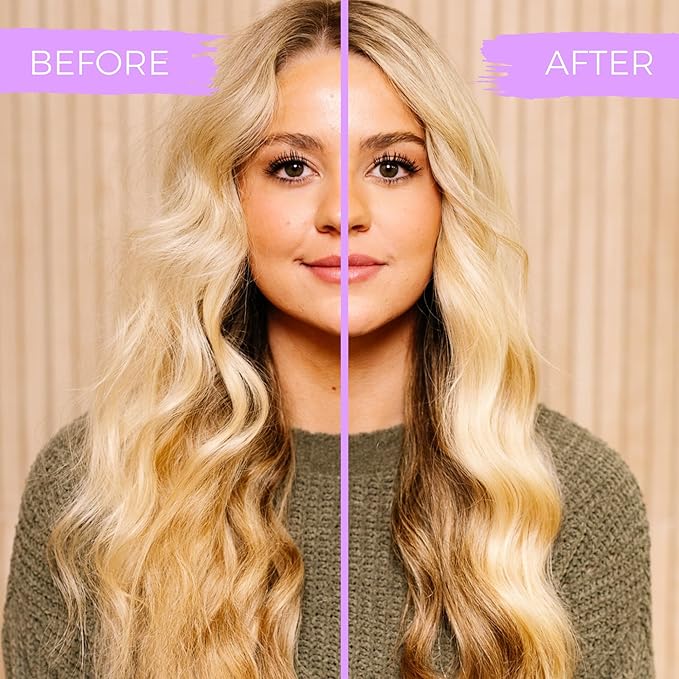 Viori Purple Shampoo Bar - Handcrafted with Longsheng Rice Water & Natural Ingredients - All Natural Shampoo Bar - Neutralizes Brassy Tones In Blonde Hair