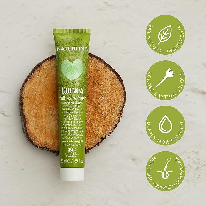 Naturtint 8C Copper Blonde Permanent Hair Color (Pack of 1), Ammonia Free, Vegan, Cruelty Free, up to 100% Gray Coverage, Long Lasting Results (Packaging may vary)