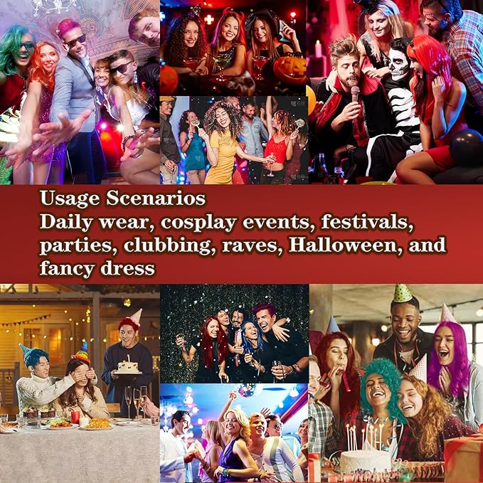 Red Hair Color Wax, Temporary Washable Hair Color Dye for Kids, Temporary Dye Wax Natural Hairstyle Cream Hair Pomades for Women & Men Party Cosplay Halloween