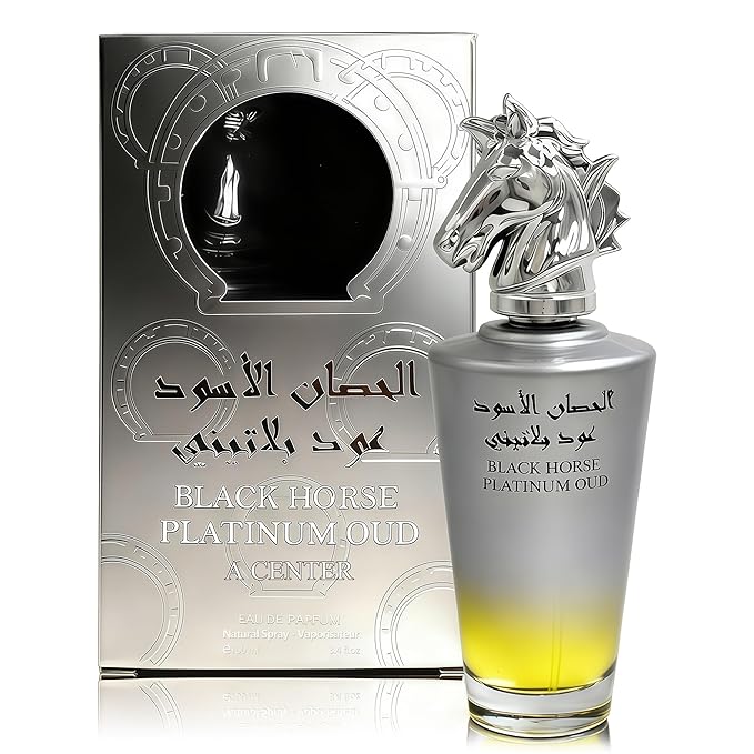 BLACK HORSE OUD Long-Lasting Cologne for Men | Fresh Citrus & Woody Scent | Eau de Toilette 100ml Spray | Day to Night Fragrance