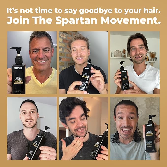 SPARTAN™ Root Activator Conditioner For Men - Hair Growth Conditioner, Thickening Hair Moisturizer for Hair Loss and Thinning Hair