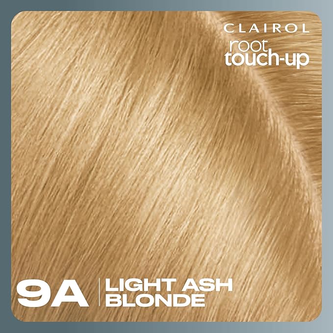 Clairol Root Touch-up by Nice'n Easy Permanent Hair Dye, 9A Light Ash Blonde Hair Color, Pack of 1