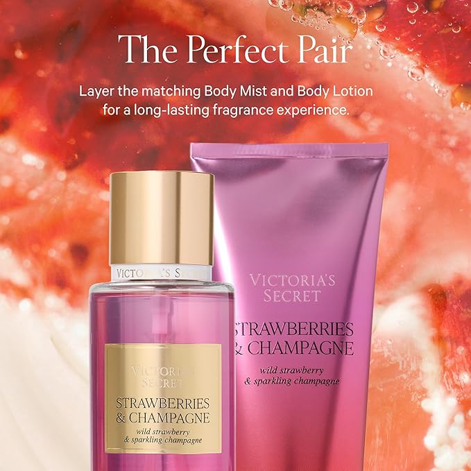 Victoria's Secret Strawberries & Champagne Body Mist (8.4 oz)