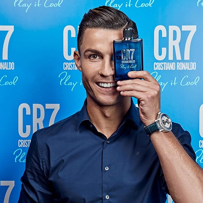 Cristiano Ronaldo Play It Cool for Men - 3 Pc Gift Set 3.4oz EDT Spray, 5.1oz Shower Gel, 4.1oz Body Spray