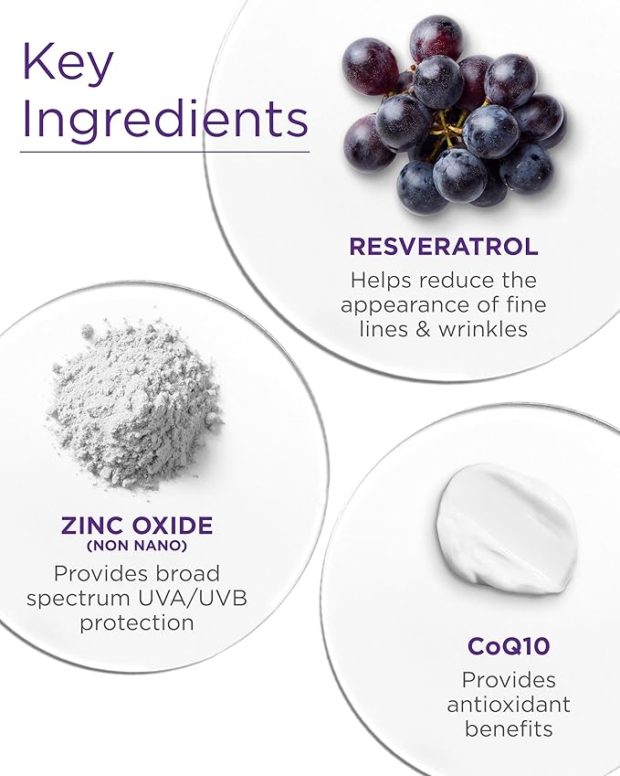 Andalou Naturals Age Defying Ultra Sheer Daily Defense Mineral Sunscreen SPF 30 | Face Lotion with Zinc Oxide | Lightweight Anti-Aging Sun Protection | 2.7 fl oz