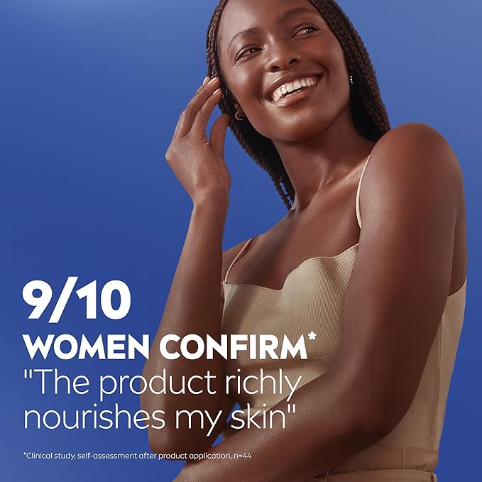 NIVEA Essentially Enriched Body Lotion for Very Dry Skin with Hyaluronic Acid, Almond Oil and Deep Nourishing Serum, 72-Hour Body Moisturizer, 16.9 Fl Oz Pump Bottle, Pack of 2
