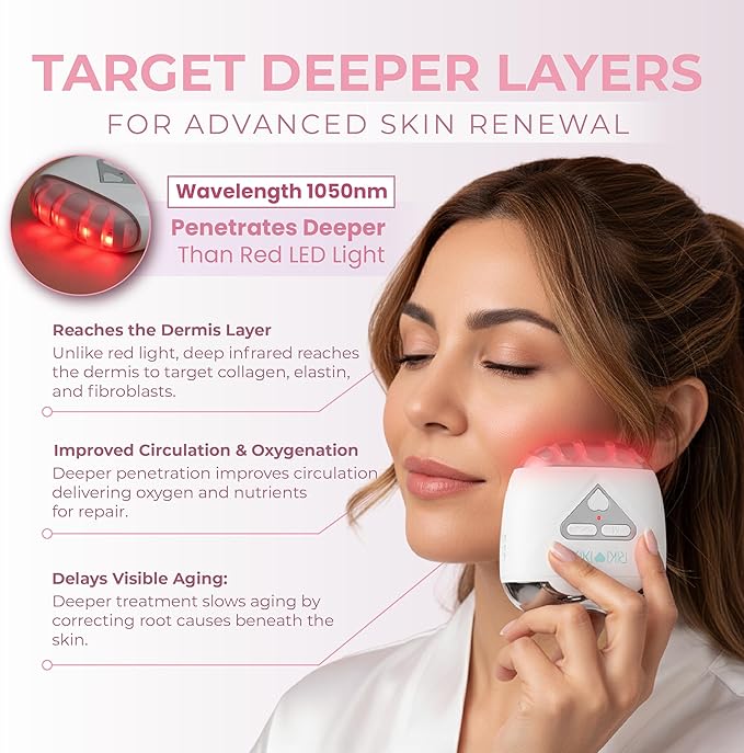 RIKI LOVES RIKI Sculptress PRO Gua Sha – 5-in-1 Smart Facial Massager with Heat, Cooling, Micro, LED Light Therapy & Vibration | Lifting & Tightening Tool for Face Contour, Puffiness & Glowing Skin