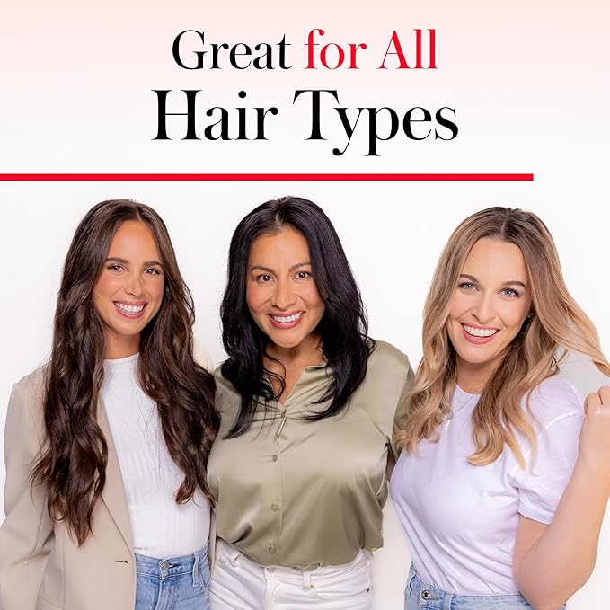 REVLON SmoothStay Coconut Oil Infused Hair Curling Iron - Barrel Curling Iron 1 ½ Inch for Loose Curls, Shinier, Visibly Smoother Hair (1 ½ in)