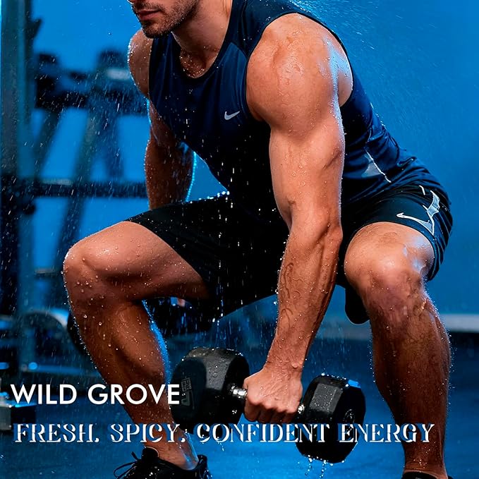 Deodorizing Body Spray for Men 3.56 Fl.Oz, Notes of Lemon Lavender and Vanilla, Long lasting Men's Fragrance Mist