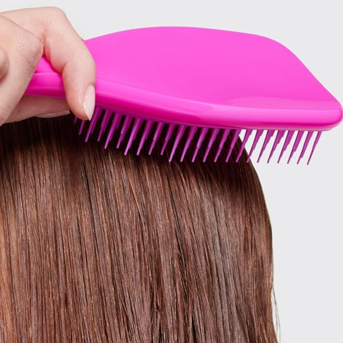 Tangle Teezer Ultimate Detangler Brush for Wet & Dry Hair, Eliminates Knots & Reduces Breakage for All Hair Types, Runway Pink