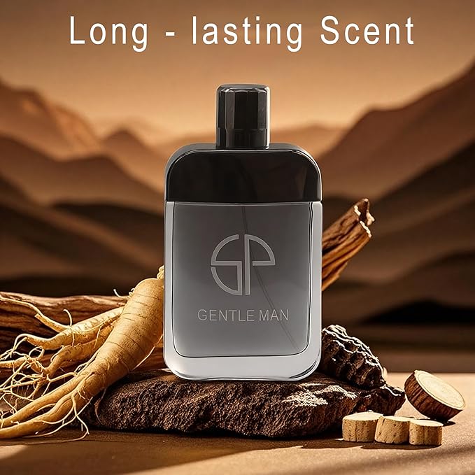 GENTLE MAN Cologne for Men - 100ml - Premium Long-Lasting Woody Cologne | Eau de Parfum
