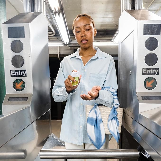 Touchland Power Mist Hydrating Hand Sanitizer Spray, TOP 5 Set (Applelicious, Sandalwood, Lavender, Berry, Citrus), 1 FL. OZ. Travel Size (Set of 5)