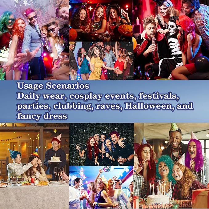 Blue Hair Color Wax, Temporary Washable Hair Color Dye for Kids, Temporary Dye Wax Natural Hairstyle Cream Hair Pomades for Women & Men Party Cosplay Halloween