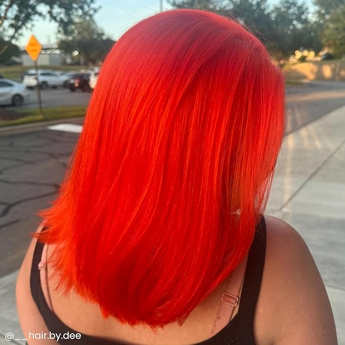 Arctic Fox Semi-Permanent Hair Dye, Vegan & Cruelty-Free, Ammonia-Free, Conditioning, Vibrant Sunset Orange, Long Lasting, For All Hair Types, 4 Fl Oz (Pack of 2)