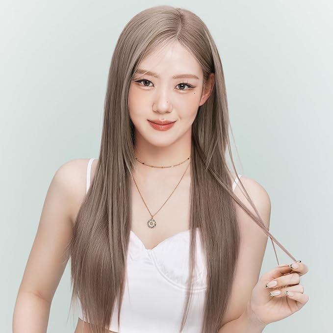 eZn Pudding Hair Dye, Ammonia-Free, Semi-Permanent DIY Korean Hair Dye Color with Keratin, Odorless Gentle for Sensitive Skin No Skin Irritation (Ash Beige)