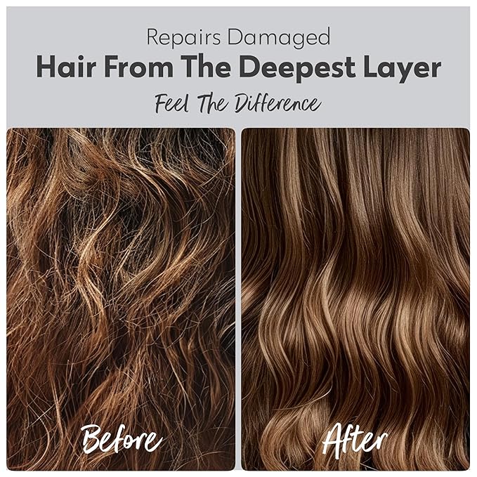 FOUR REASONS Bio-Molecule Repair Shampoo - Sulfate-Free Bond Repair Shampoo for Damaged & Dry Hair, Strengthens & Restores Moisture Balance - Vegan & Cruelty-Free