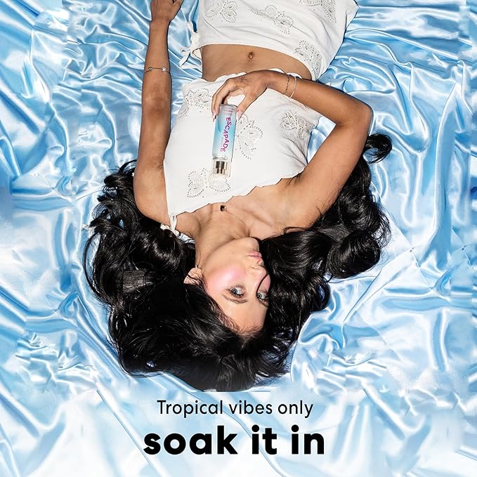 Escapade Beauty Soak It In Fragrance Body Mist (4.2oz) - Coconut water, Gardenia Petals, Tonka Bean, Whipped Vanilla
