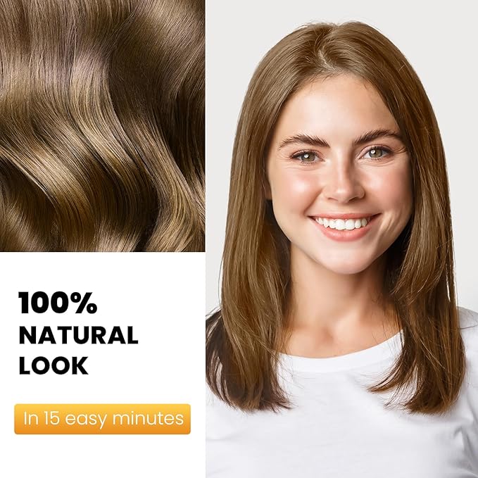 HAIR DYE SHAMPOO 7-10 (Chestnut Brown)